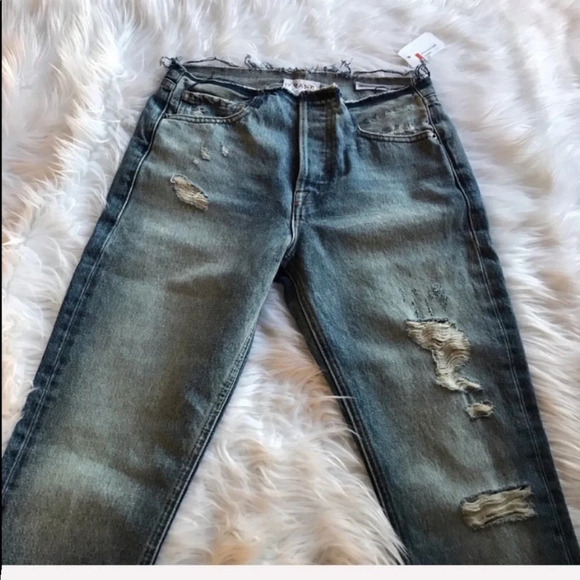 NWOT FRAME Rigid Re-Release Le Original Jeans Horne New Denim Casual Women’s 26 - Picture 4 of 7